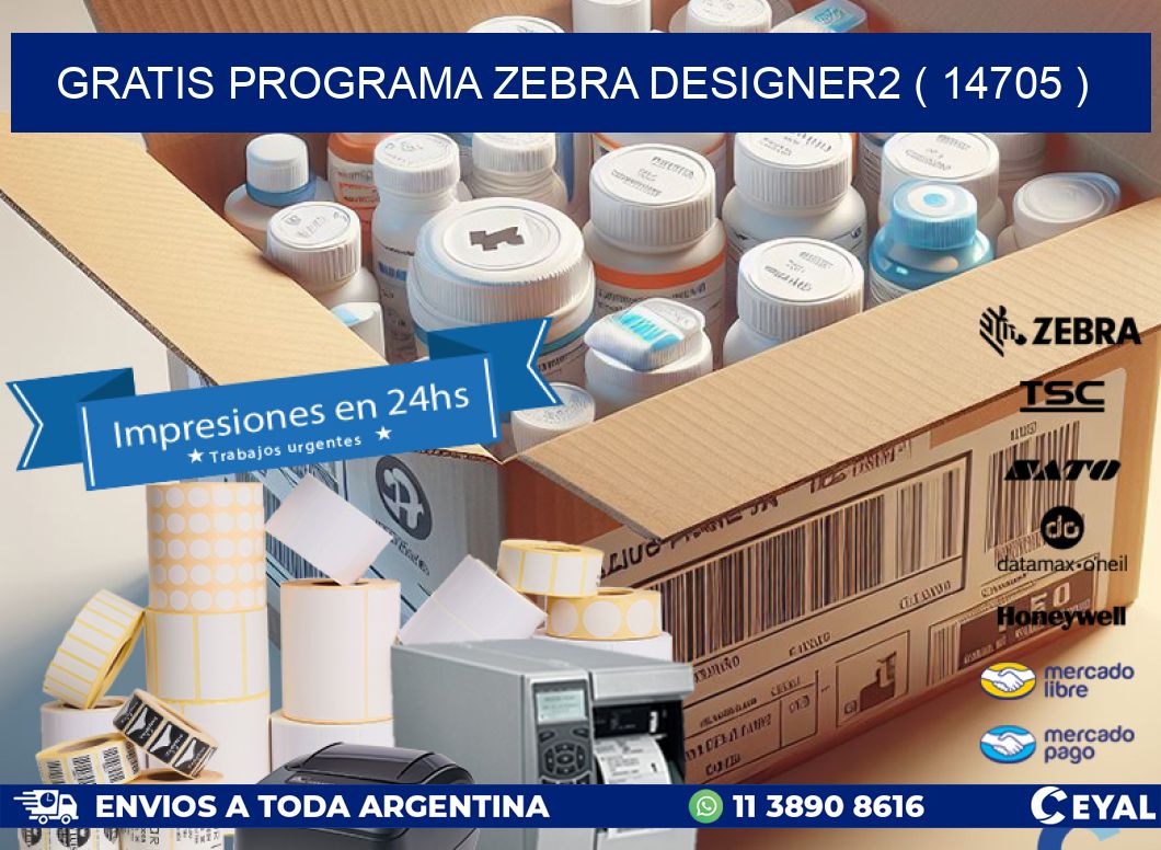 GRATIS PROGRAMA ZEBRA DESIGNER2 ( 14705 )