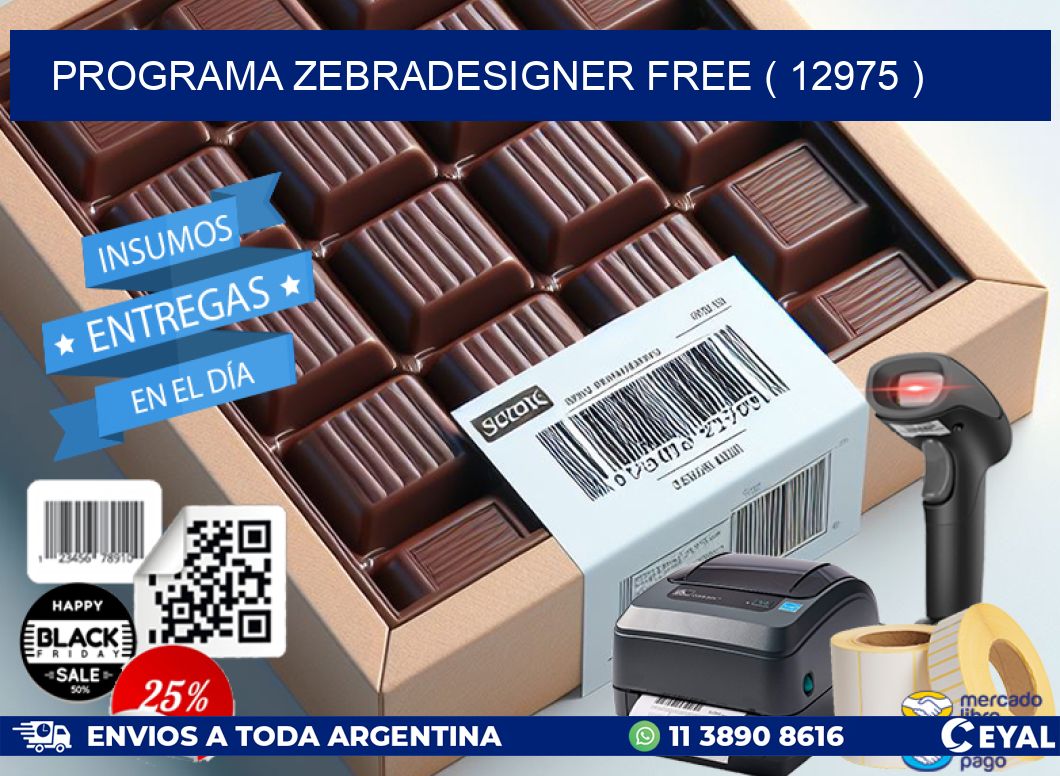 PROGRAMA ZEBRADESIGNER FREE ( 12975 )