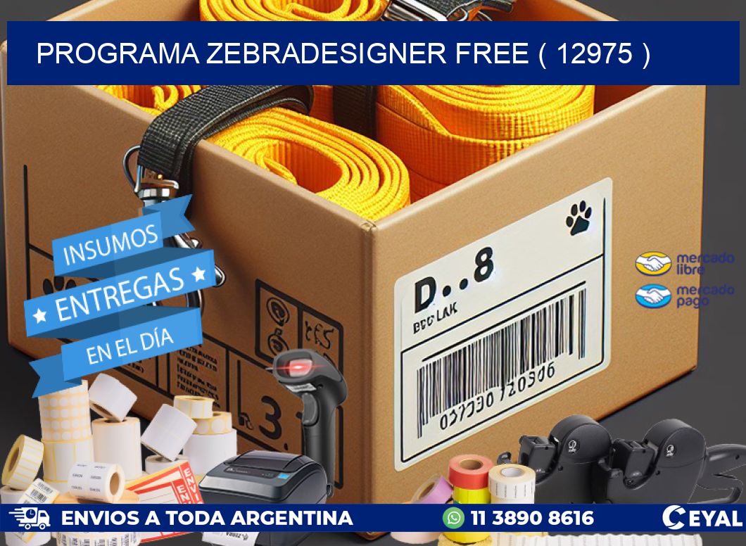 PROGRAMA ZEBRADESIGNER FREE ( 12975 )