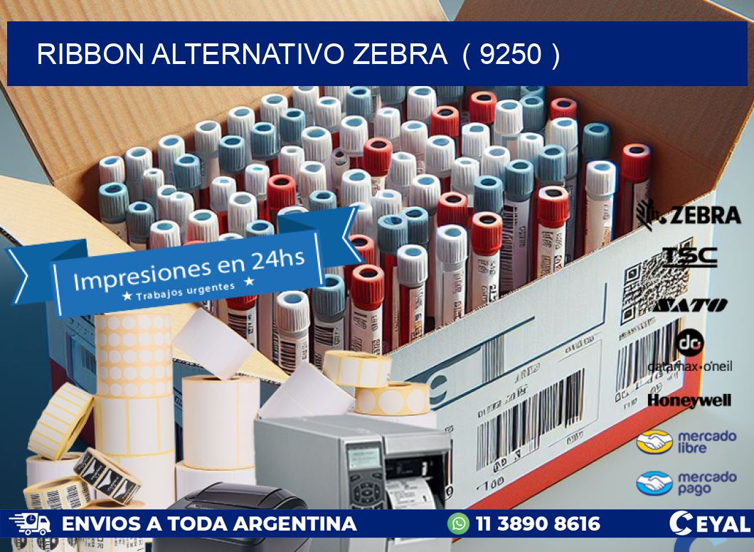 RIBBON ALTERNATIVO ZEBRA  ( 9250 )