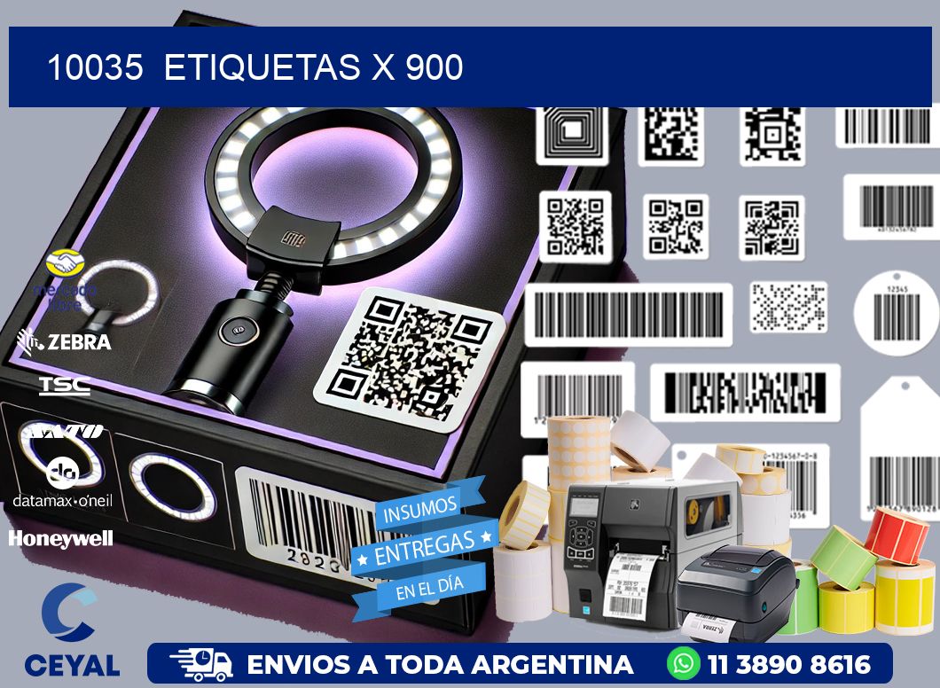 10035  ETIQUETAS X 900