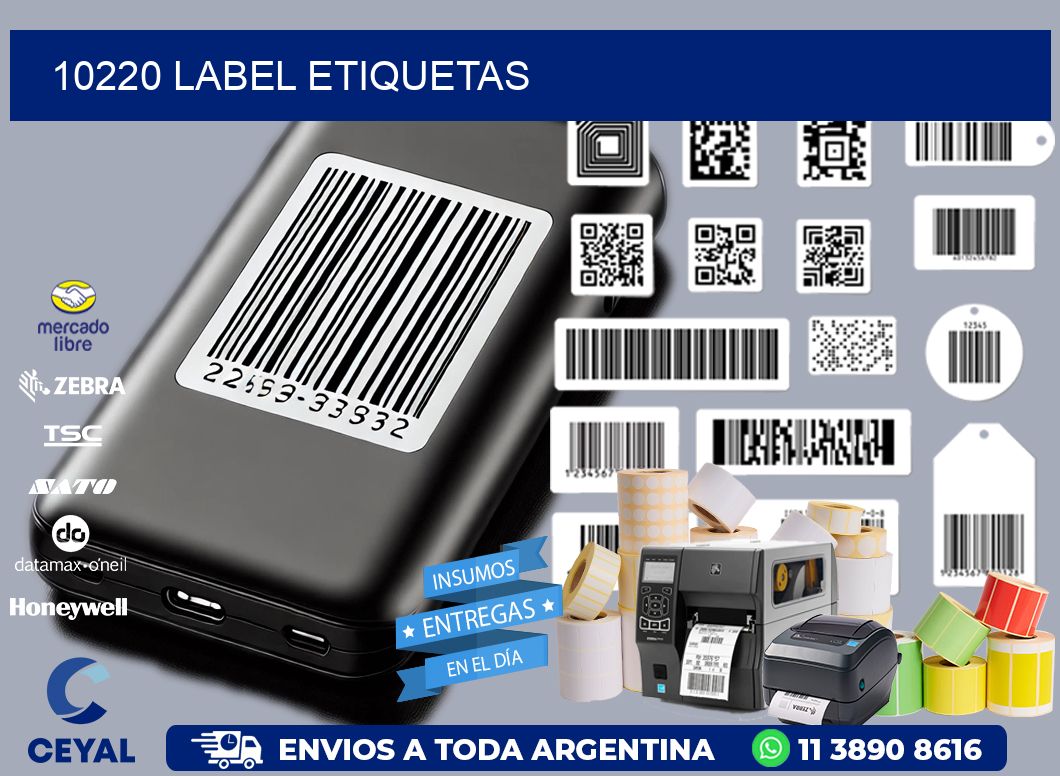 10220 LABEL ETIQUETAS