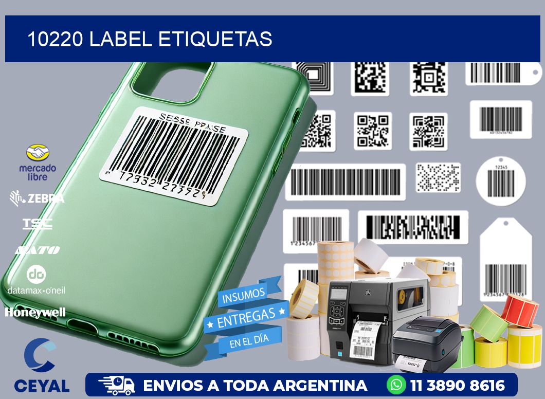 10220 LABEL ETIQUETAS