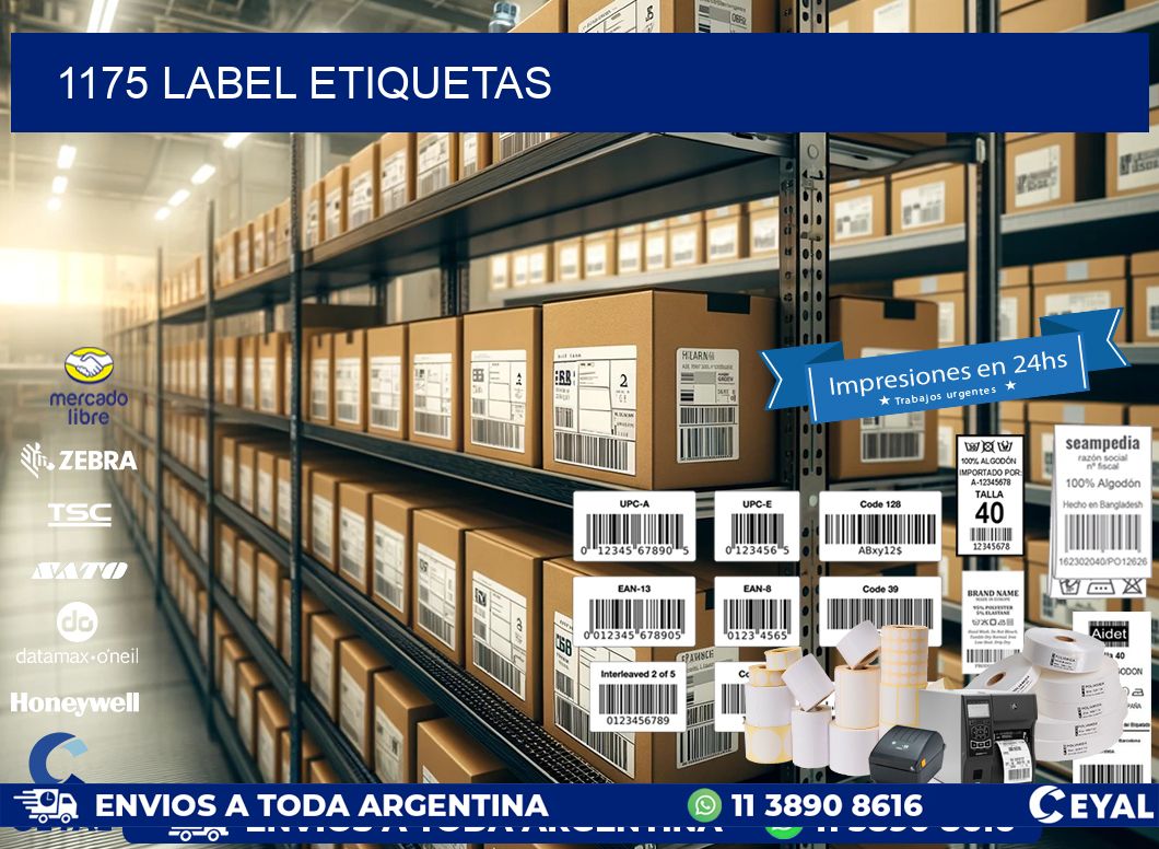 1175 LABEL ETIQUETAS