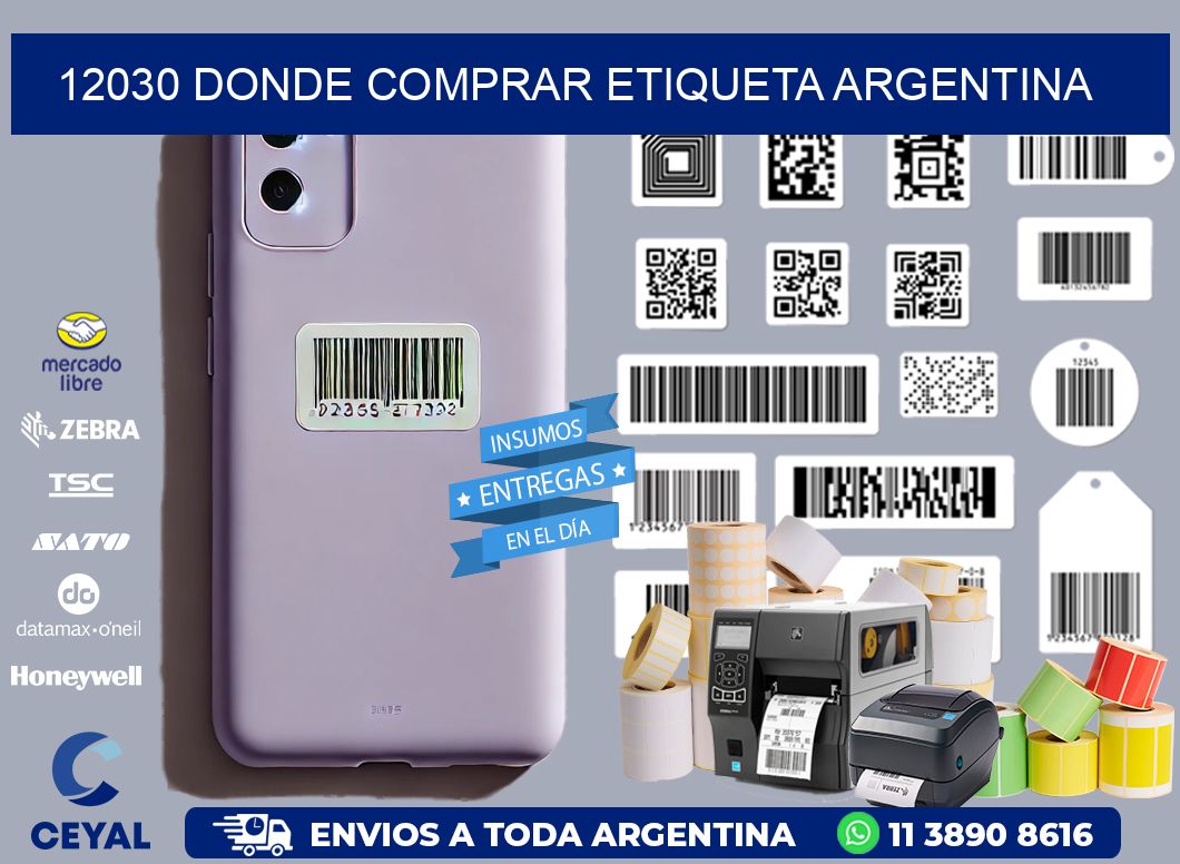 12030 DONDE COMPRAR ETIQUETA ARGENTINA