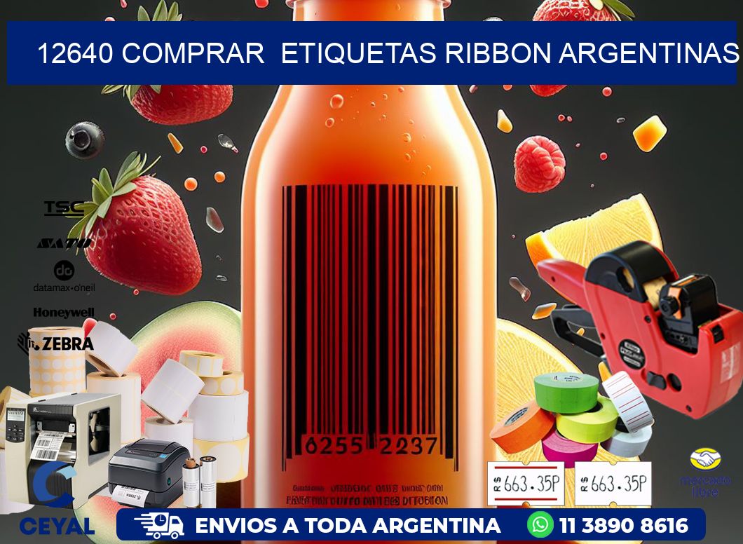 12640 COMPRAR  ETIQUETAS RIBBON ARGENTINAS