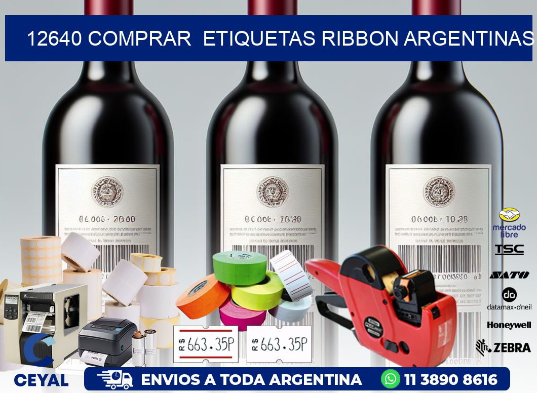 12640 COMPRAR  ETIQUETAS RIBBON ARGENTINAS