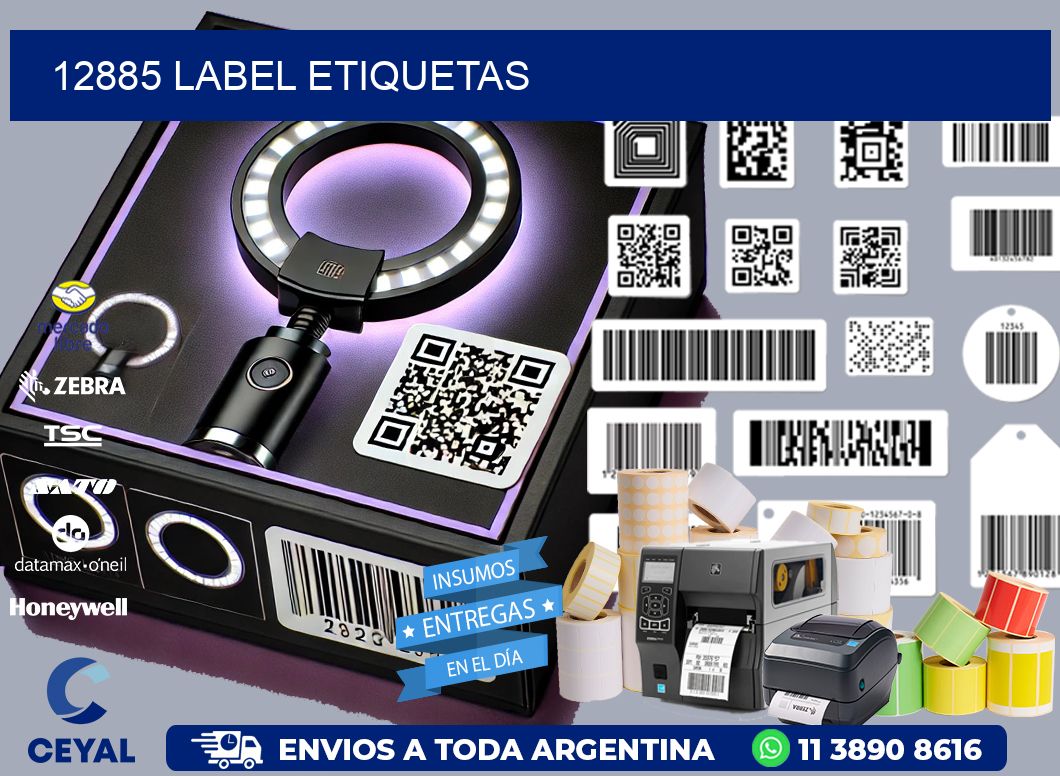 12885 LABEL ETIQUETAS