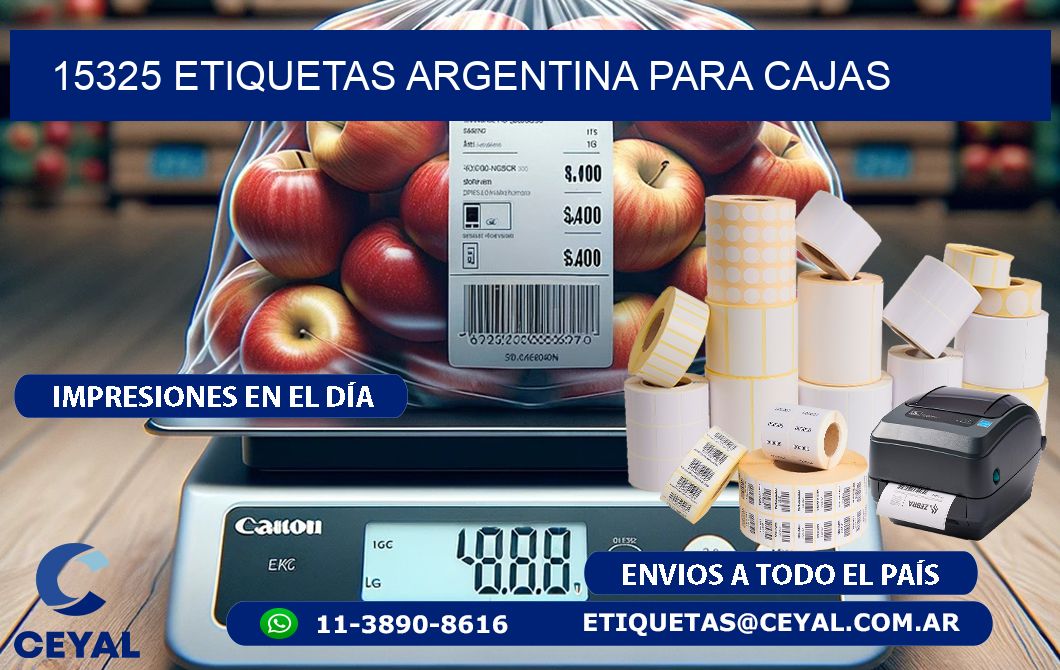 15325 ETIQUETAS ARGENTINA PARA CAJAS