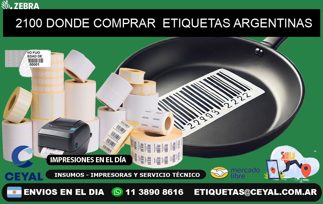 2100 DONDE COMPRAR  ETIQUETAS ARGENTINAS