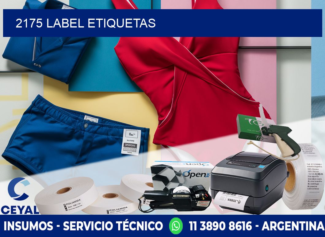 2175 LABEL ETIQUETAS