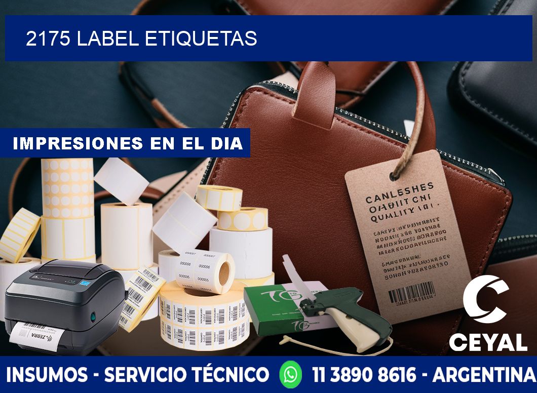 2175 LABEL ETIQUETAS