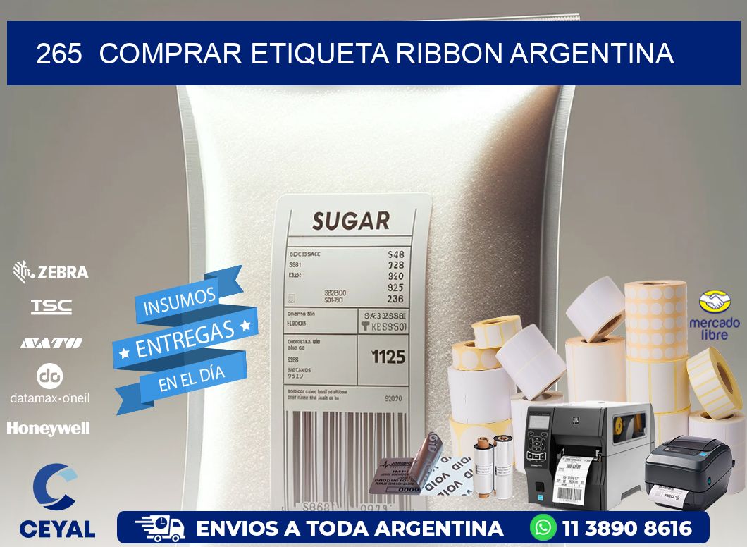 265  COMPRAR ETIQUETA RIBBON ARGENTINA