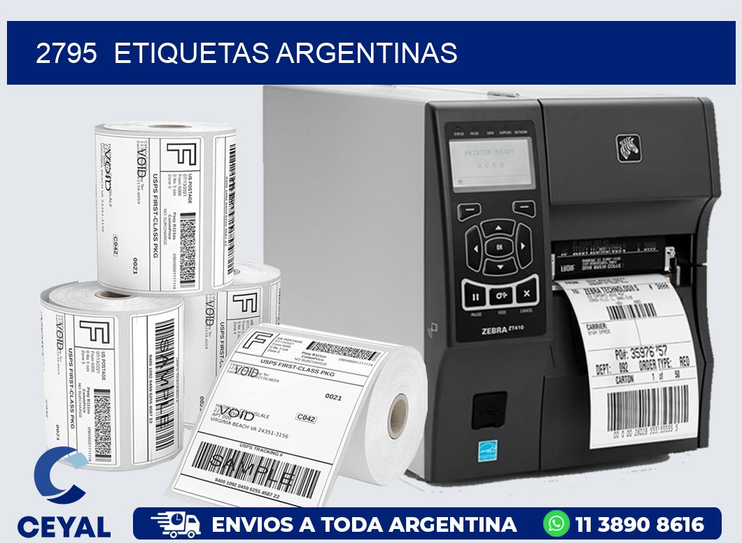 2795  ETIQUETAS ARGENTINAS