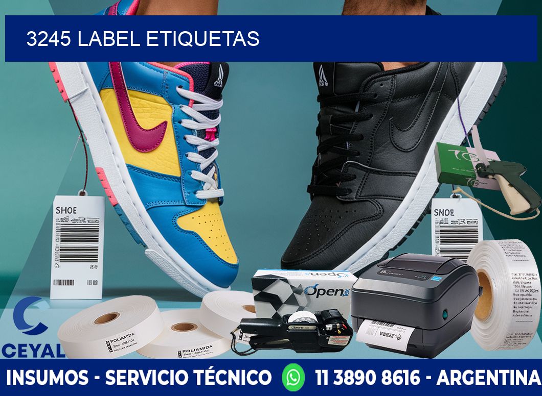 3245 LABEL ETIQUETAS