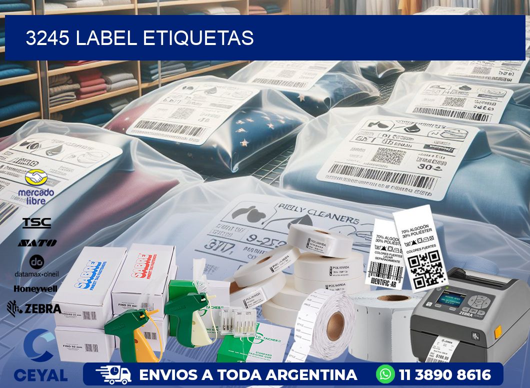 3245 LABEL ETIQUETAS