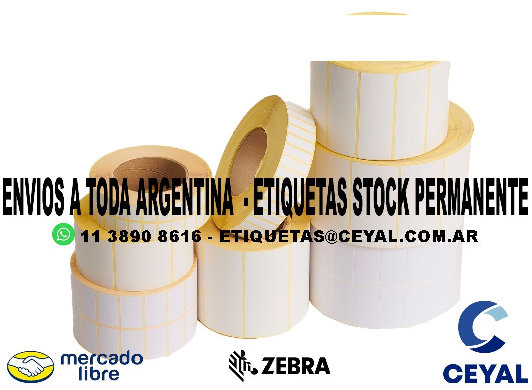 4000 ETIQUETAS RIBBON 23 x 30