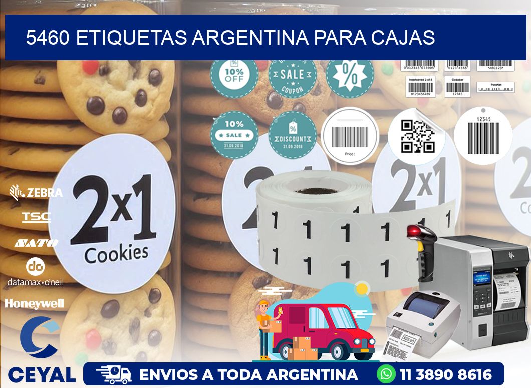 5460 ETIQUETAS ARGENTINA PARA CAJAS