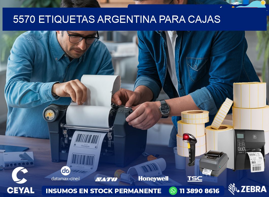 5570 ETIQUETAS ARGENTINA PARA CAJAS