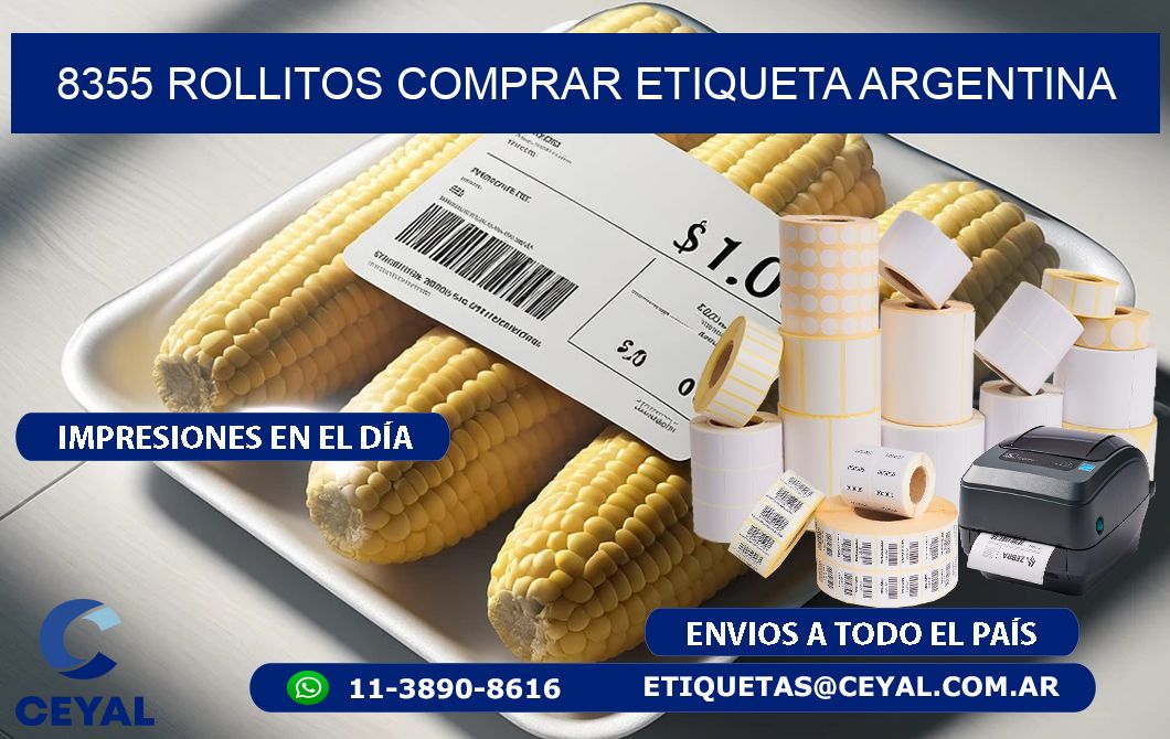 8355 ROLLITOS COMPRAR ETIQUETA ARGENTINA