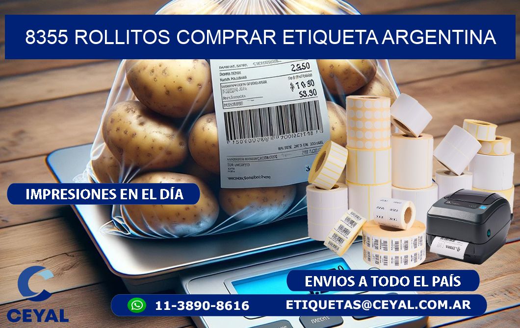 8355 ROLLITOS COMPRAR ETIQUETA ARGENTINA