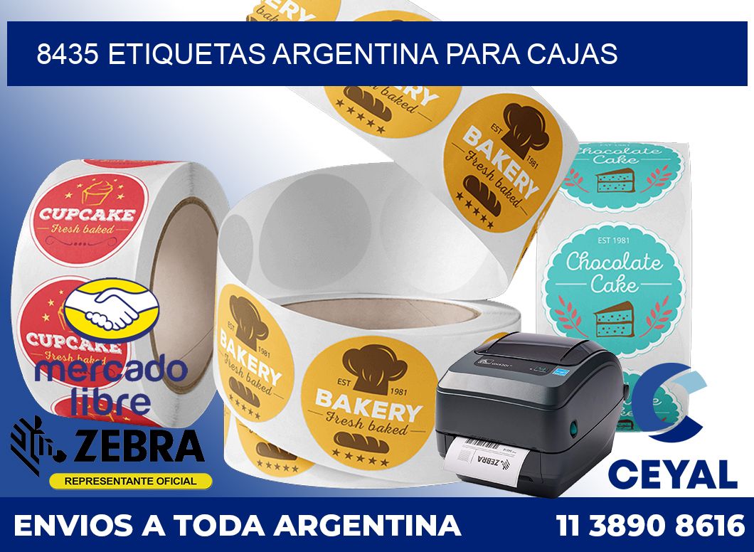 8435 ETIQUETAS ARGENTINA PARA CAJAS