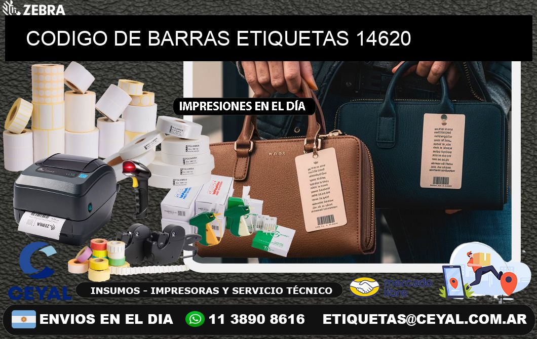 CODIGO DE BARRAS ETIQUETAS 14620