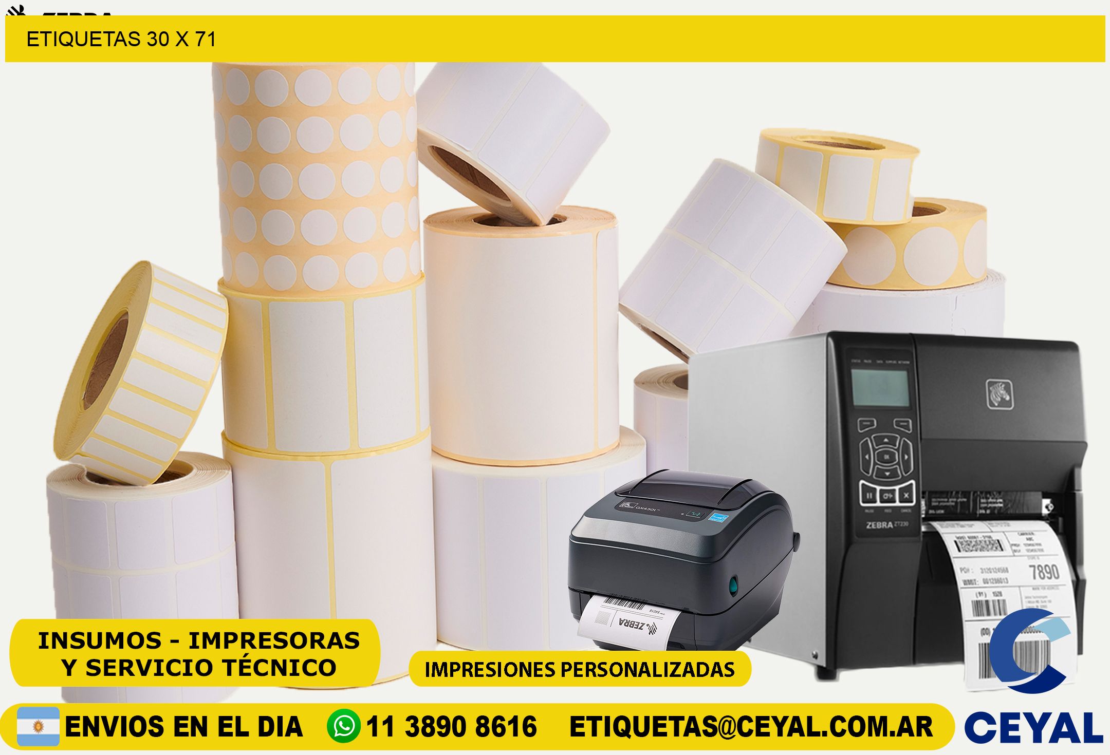 ETIQUETAS 30 x 71