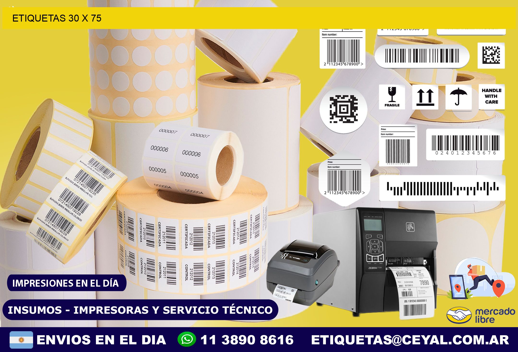 ETIQUETAS 30 x 75