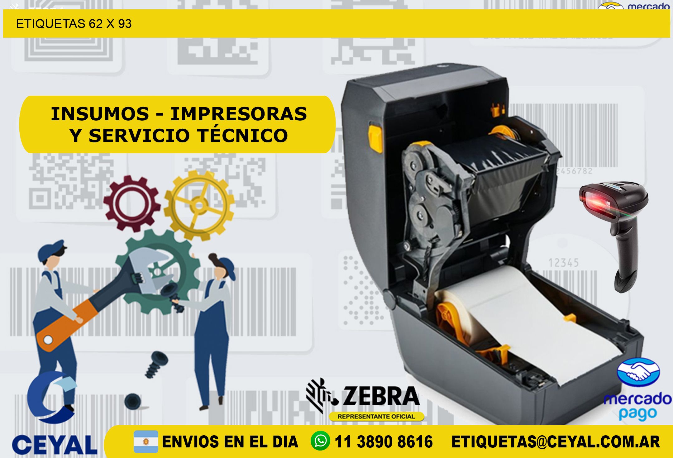 ETIQUETAS 62 x 93
