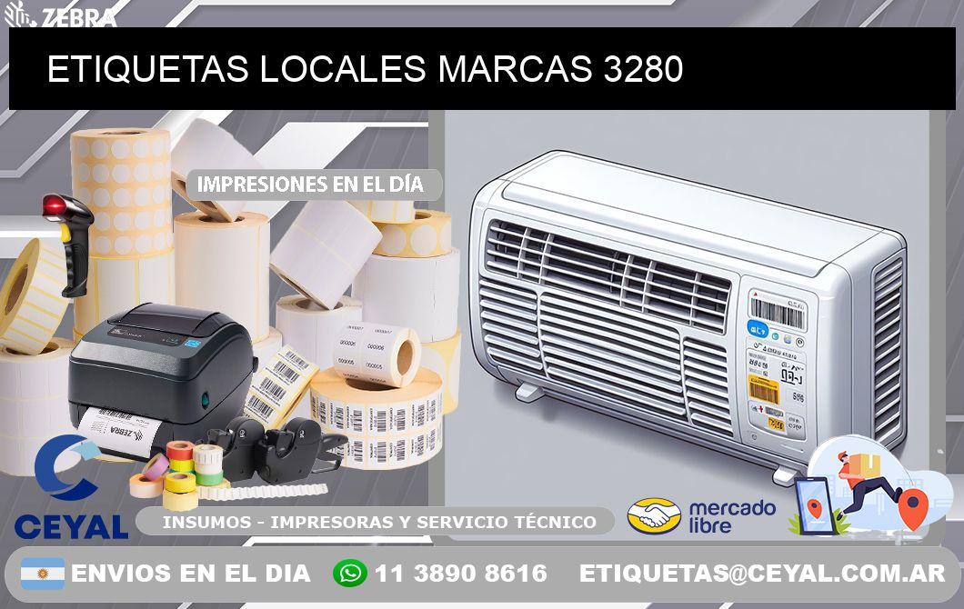 ETIQUETAS LOCALES MARCAS 3280