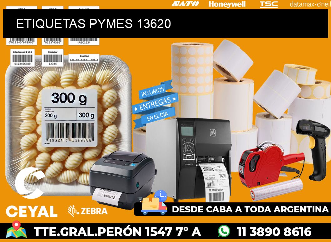 ETIQUETAS PYMES 13620