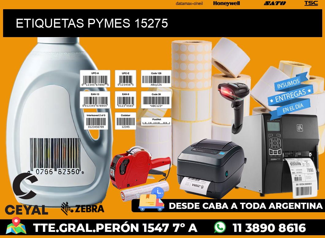 ETIQUETAS PYMES 15275