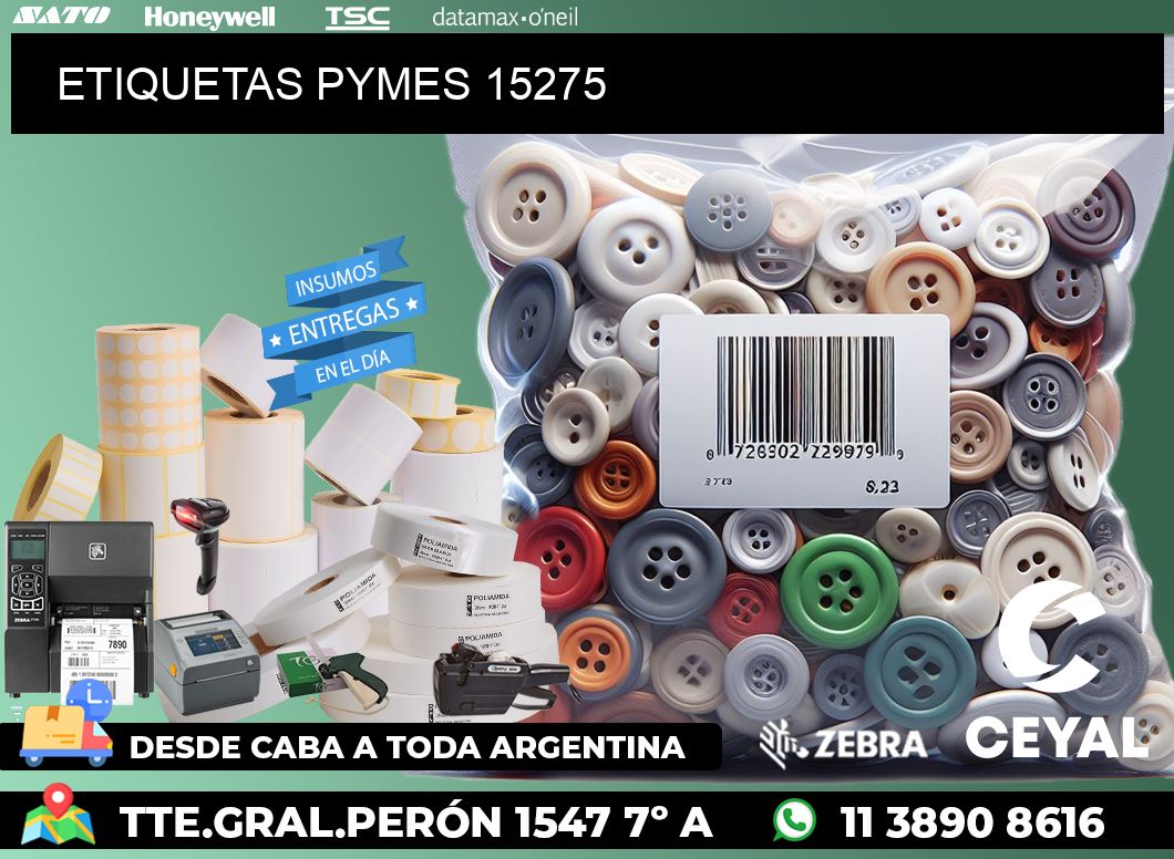 ETIQUETAS PYMES 15275