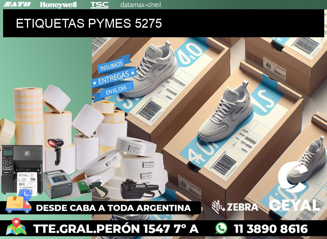 ETIQUETAS PYMES 5275