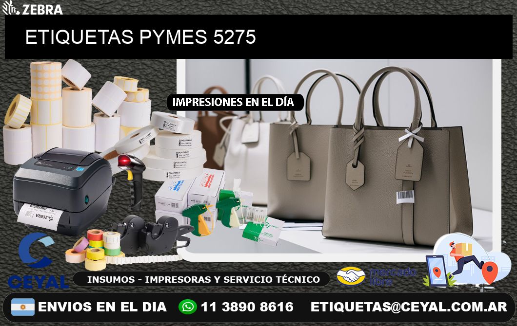 ETIQUETAS PYMES 5275