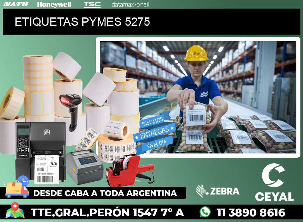 ETIQUETAS PYMES 5275