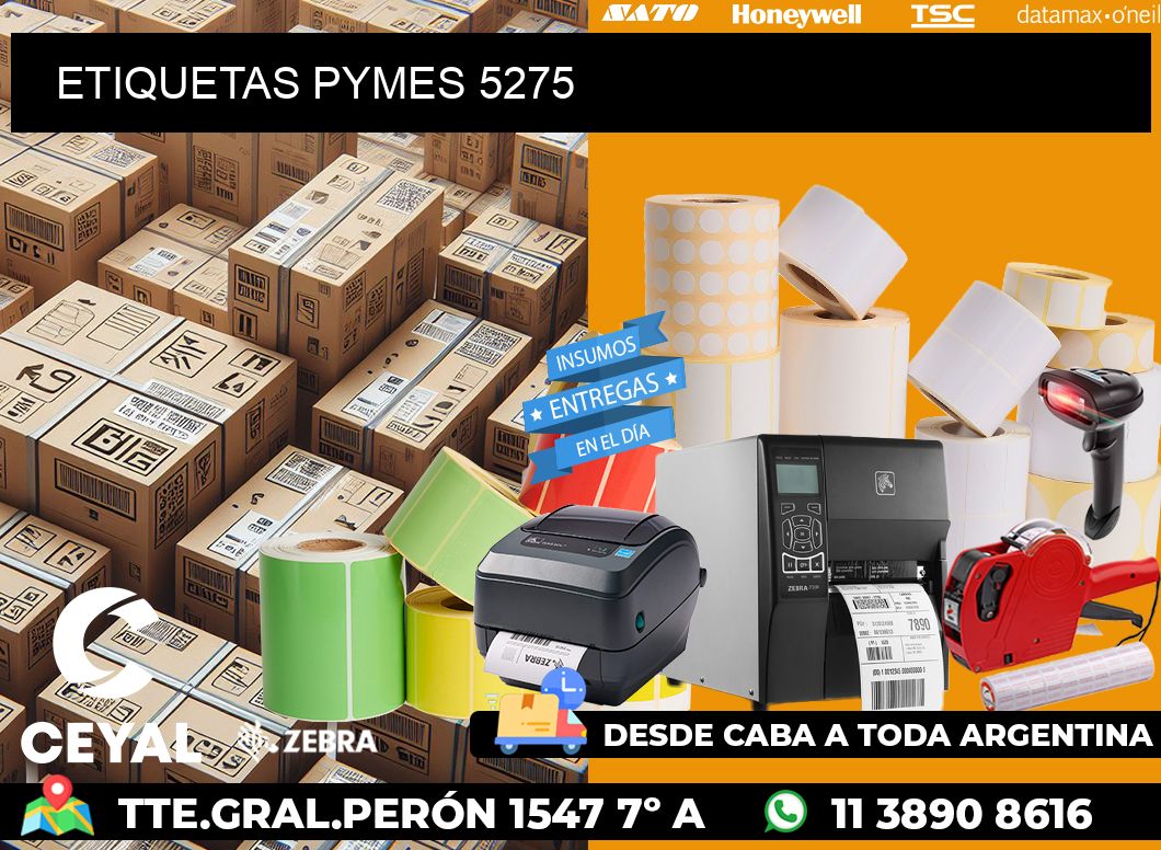 ETIQUETAS PYMES 5275