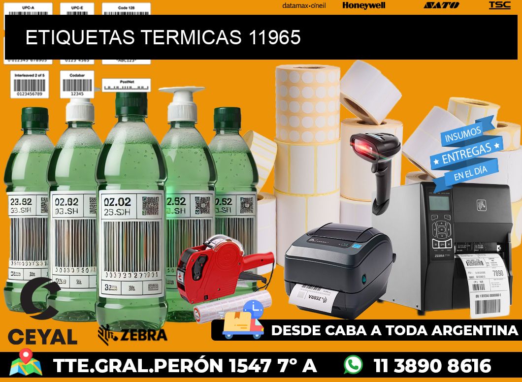 ETIQUETAS TERMICAS 11965