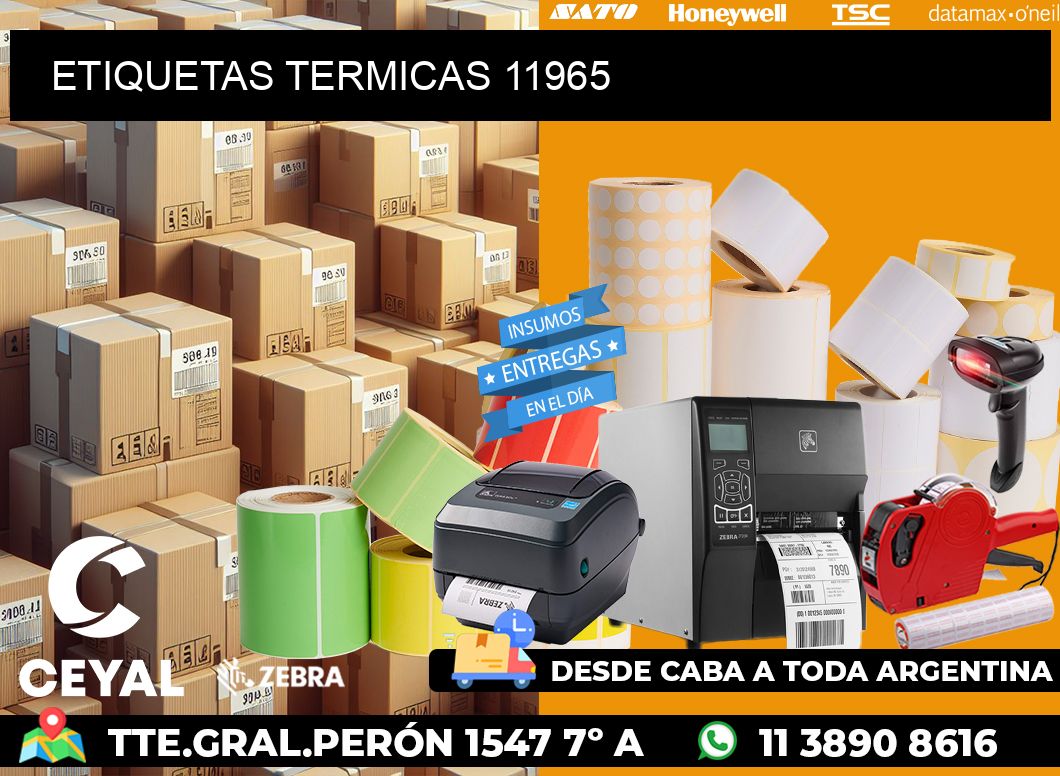 ETIQUETAS TERMICAS 11965