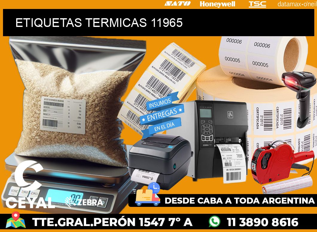 ETIQUETAS TERMICAS 11965