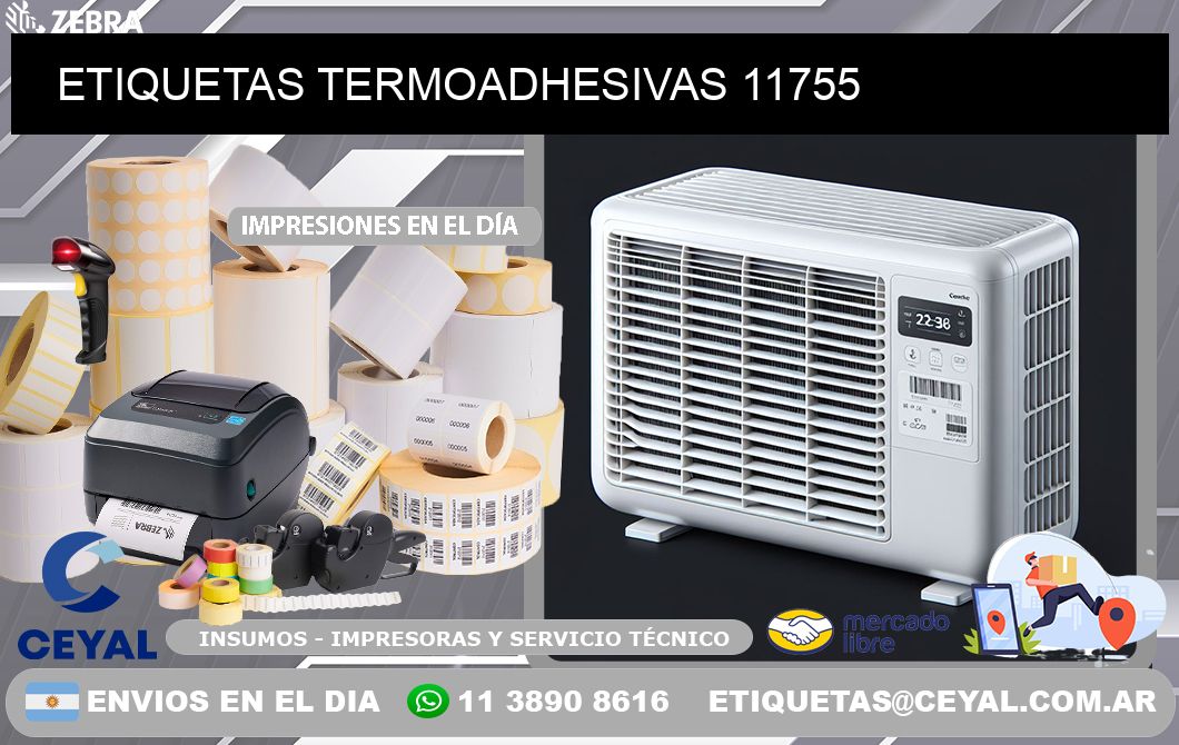 ETIQUETAS TERMOADHESIVAS 11755