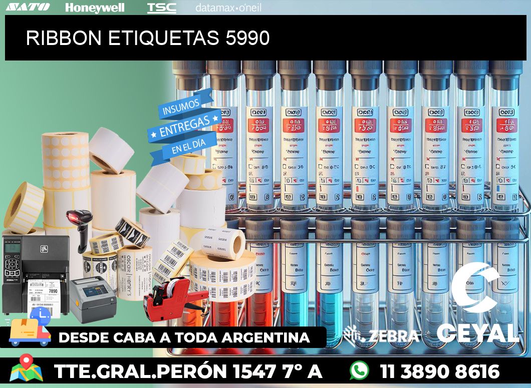 RIBBON ETIQUETAS 5990