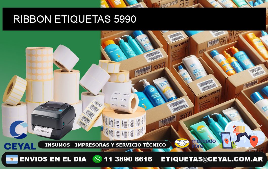 RIBBON ETIQUETAS 5990