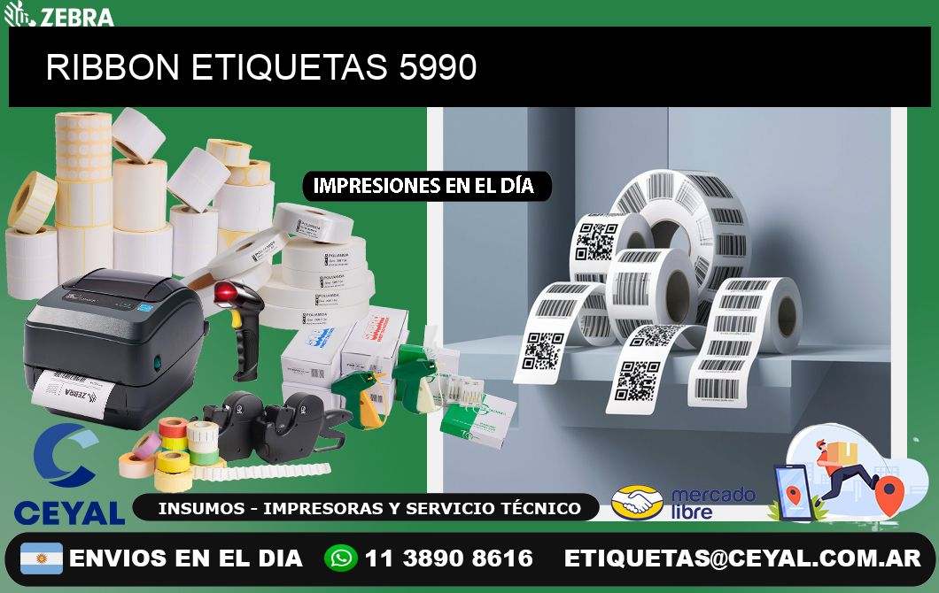 RIBBON ETIQUETAS 5990