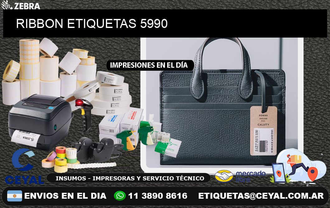 RIBBON ETIQUETAS 5990