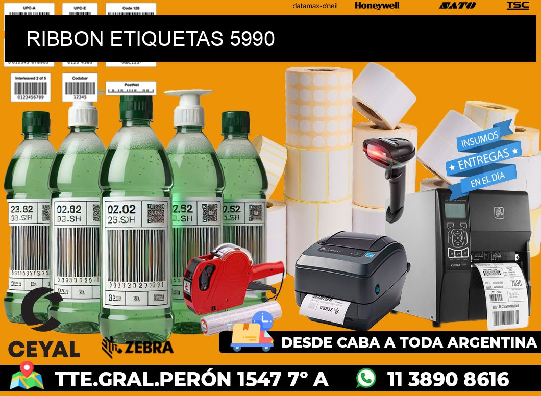 RIBBON ETIQUETAS 5990