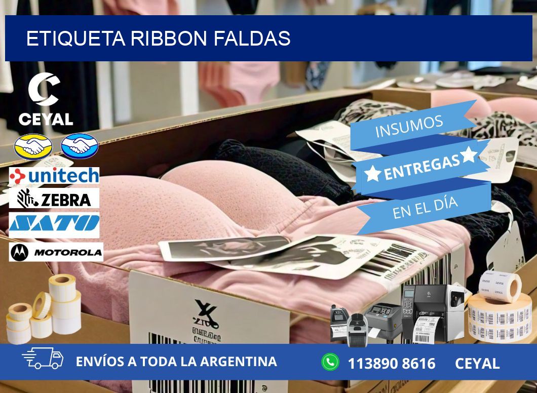 ETIQUETA RIBBON FALDAS