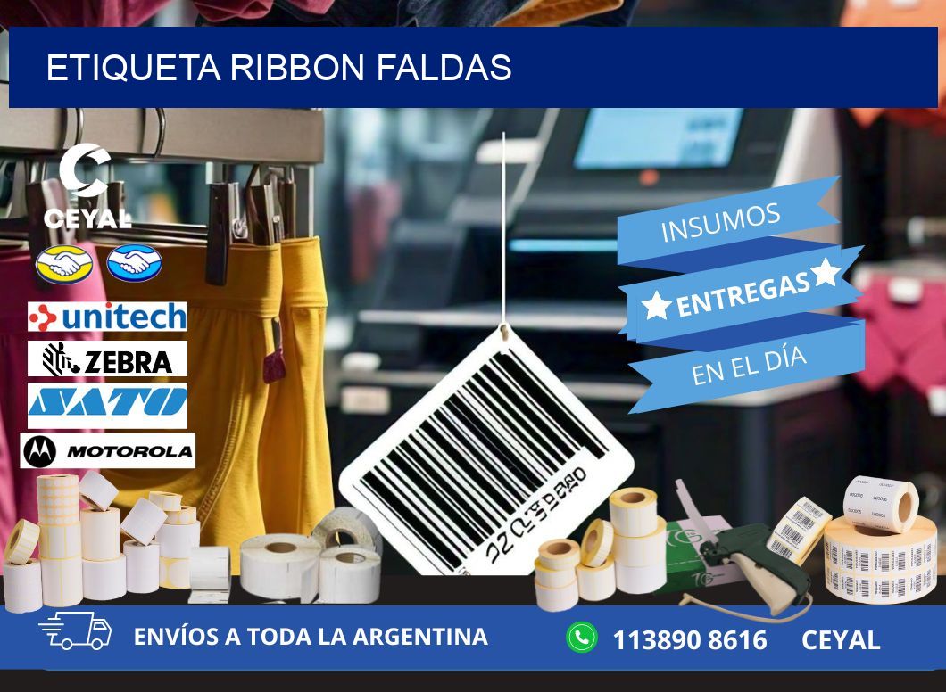 ETIQUETA RIBBON FALDAS