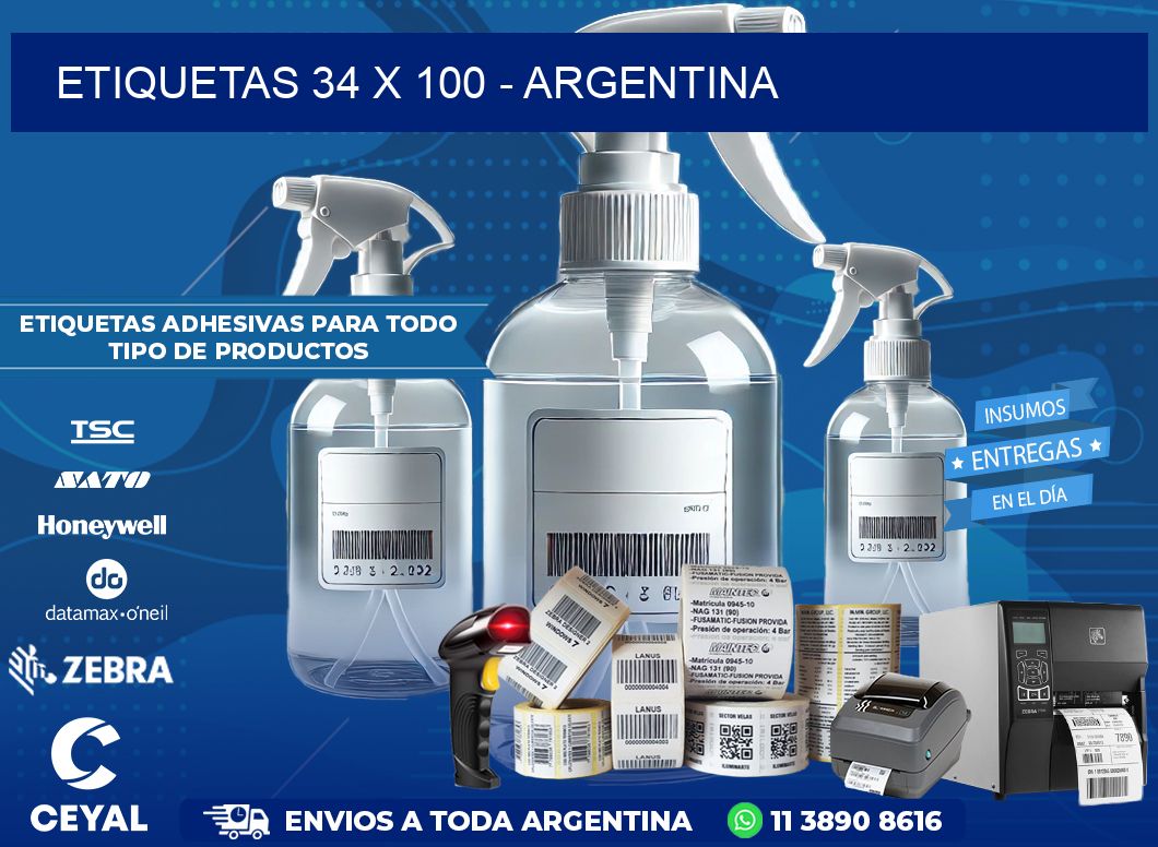 ETIQUETAS 34 x 100 – ARGENTINA